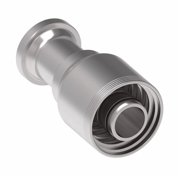 4S20FL20 Aeroquip By Danfoss | 4 Wire 4S SAE Code 61 Flange (FL) Crimp Fitting | -20 Code 61 Flange X -20 Hose Barb | Steel 3 4S20FL20 Aeroquip By Danfoss | 4 Wire 4S SAE Code 61 Flange (FL) Crimp Fitting | -20 Code 61 Flange X -20 Hose Barb | Steel - Image 3