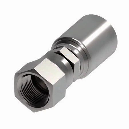 4TA5FJ3 Synflex Optimum By Danfoss | 4TA Fitting For Thermoplastic Hydraulic Hose | -03 JIC/37° Female Swivel Fitting For -05 Hose | Carbon Steel 1 4TA5FJ3 Synflex Optimum By Danfoss | 4TA Fitting For Thermoplastic Hydraulic Hose | -03 JIC/37° Female Swivel Fitting For -05 Hose | Carbon Steel