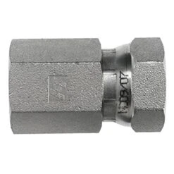 1405-08-04 By Brennan Inc. | -08 Female Pipe X -04 Female Pipe Swivel | Straight | Steel