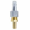 60-5B By ZSi-Foster | Quick Disconnect Plug | 1/2" ID | Hose Stem | Brass