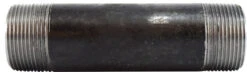 59122SMLS By Midland | Schedule 80 Extra Heavy Seamless Pipe Nipple | 1-1/4" Diameter X 2-1/2" Length | Black Steel