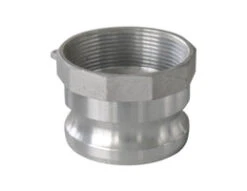 61911 (61-911) By Midland | Cam And Groove (Lite Pattern) | Type A | 3/4" Male Adapter X 3/4" Female NPT | Straight | Aluminum