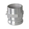 61970 (61-970) By Midland | Cam And Groove (Lite Pattern) | Type F | 5" Male Adapter X 5" Male NPT | Straight | Aluminum