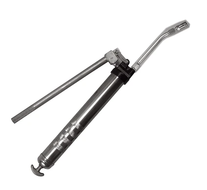 6243-J3E By Alemite | Heavy Duty Extra Long Solid Lever Gun | 10000 PSI | 24oz Cylinder Capacity | Rigid Extension And Coupler, Loader Fitting 1 6243-J3E By Alemite | Heavy Duty Extra Long Solid Lever Gun | 10000 PSI | 24oz Cylinder Capacity | Rigid Extension And Coupler, Loader Fitting