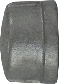 64474 By Midland | Malleable Iron #150 Fitting | 3/4" Female NPT | Cap | Galvanized Iron