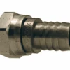 688-24 Dixon Valve Plated Steel Hydraulic Suction And Return Line Hose Stem - 1-1/2" Hose ID X 1-7/8"-12 Female SAE (JIC) 37 Deg. Swivel