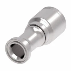 6S32FL32 Aeroquip By Danfoss | 6 Wire 6S SAE Code 61 Flange (FL) Crimp Fitting | -32 Code 61 Flange X -32 Hose Barb | Steel