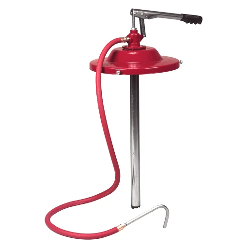7534-4 By Alemite | Manual Pumps | Oil Dispensing Dual Leverage Pump | Drum Size: 16 Gallon | Outlet: 1/2" Female NPTF 1 7534-4 By Alemite | Manual Pumps | Oil Dispensing Dual Leverage Pump | Drum Size: 16 Gallon | Outlet: 1/2" Female NPTF