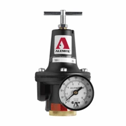 7608-B By Alemite | Regulator | Max Inlet Pressure: 300 PSI | Max Regulated Pressure: 125 PSI | Inlet/Outlet: 1/2" Female NPTF