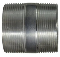 76200 By Midland | Nipple | 3" Thread X Close | Straight | Aluminum