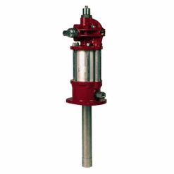 7783-C4 By Alemite | Oil Pump | Pneumatic - Industrial | Drum Size: Stub | Material Inlet: 1-1/2" Female NPTF | Material Outlet: 1/2" Female NPTF