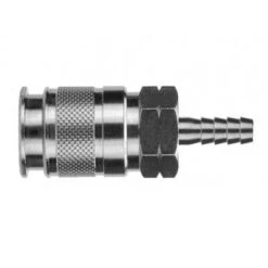80193-06 By AIGNEP | QC Series | 1/4" Multisocket Coupler X 3/8" Barb