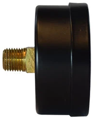 80513 By Midland | Standard Dry Gauge | 1/8" Male NPT Center Back Mount | 1-1/2" Face | 0-60 PSI | Steel