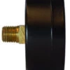 80515 By Midland | Standard Dry Gauge | 1/8" Male NPT Center Back Mount | 1-1/2" Face | 0-160 PSI | Steel