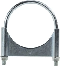 841050 (841-050) By Midland | Muffler Clamp | Guillotine | Size: 5" | Zinc Plated Carbon Steel
