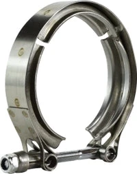843450 By Midland | V-Band Hose Clamp | 0.875" Width | 4.50" Nominal Diameter | 300 Stainless Steel Band And Bolt