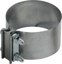 845500 (845-500) By Midland | Exhaust Butt Clamp | 76mm Width | Size: 5" | Aluminized Steel
