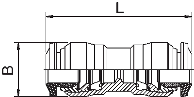 88040-06 By AIGNEP | 87 / 88 Series | Union | 3/8" Tube | Pack Of 10 2 88040-06 By AIGNEP | 87 / 88 Series | Union | 3/8" Tube | Pack Of 10 - Image 2