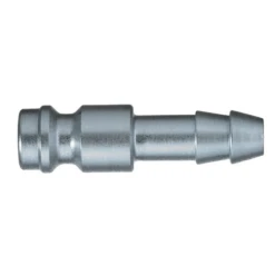 9085 21 06 By Parker | Legris Plug Quick Disconnect | 6 Mm Hose Barb | 32 Mm Length | Straight | Nickel-Plated Brass | Pack Of 5