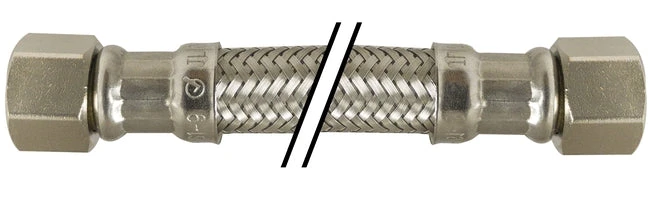 922036 By Midland | Lavatory / Dishwasher Supply Connector | Lead Free | 3/8" Compression X 3/8" Compression | 36" Length | Chrome Plated Brass 1 922036 By Midland | Lavatory / Dishwasher Supply Connector | Lead Free | 3/8" Compression X 3/8" Compression | 36" Length | Chrome Plated Brass