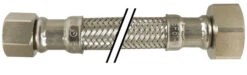 922136 By Midland | Lavatory Supply Connector | Lead Free | 3/8" Compression X 1/2" Female Iron Pipe | 36" Length | Chrome Plated Brass