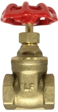 940135LF By Midland | Lead Free Gate Valve IPS | 1-1/4" Female IPS X 1-1/4" Female IPS | Brass