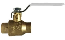 941166LF By Midland | Lead Free Ball Valve | 1-1/4" SWT X 1-1/4" SWT | Brass