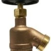942100 By Midland | Bent Nose Garden Valve | 1/2" Female Pipe Inlet X 1/2" Male GHT Outlet | Brass
