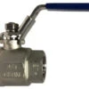 949163 "949-163" By Midland | Full Port Two-Piece Ball Valve | Locking Handle | 1/2" Female NPT X 1/2" Female NPT | 1000 PSI | 316 Stainless Steel