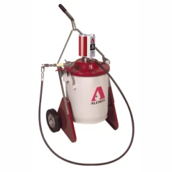 9911-A1 By Alemite | Grease Pump | Pneumatic Ram - Portable | Drum Size: 35 Lb./70 Lb. Bulk | Material Outlet: 3/8" Female NPTF