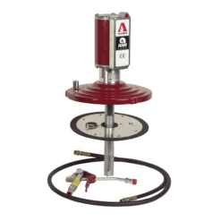 9911-H1 By Alemite | Grease Pump | Pneumatic Ram - Portable | Drum Size: 35 Lb. | Material Outlet: 3/8" Female NPTF
