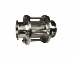 B54BMP-R400 Dixon Valve 316L Stainless Steel Sanitary In-Line Sight Glass - 4" Tube OD