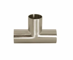 B7W-G150P Dixon Valve 304 Stainless Steel Sanitary Polished Long Weld Tee - 1-1/2" Tube OD