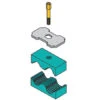 T4018B By ZSi-Foster | Beta Clamp Stacking Kit | Twin Series | For 1-1/8" X 1-1/8" Tube | Polypropylene/Steel