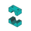 S7040C By ZSi-Foster | Beta Clamp | Standard Series | 2-1/2" Tube | Cushion Body ONLY | Polypropylene