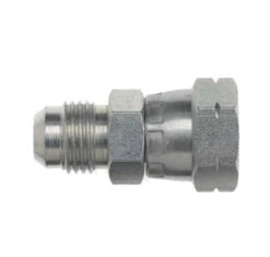 7007-05-L06-12 By Brennan Inc. | -05 Male JIC X 12mm Female Light Metric Swivel | Straight | Steel