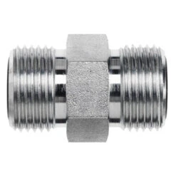 FS2403-06-04 By Brennan Inc. | -06 Male Face Seal X -04 Male Face Seal | Straight | Steel