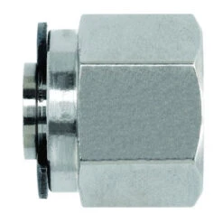 N0304-14-SS By Brennan Inc. | -14 Instrumentation Fitting Plug | Stainless Steel