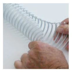 CG-SL250X100 Tigerflex By Kuriyama | CG-SL Series | Pre-Slit Cover Guard Ducting And Cover Protection Hose | 2-1/2" ID | PVC | 100ft Length