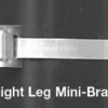 D31599 By Band-It | Mounting Bracket | Straight Leg Mini Brack-it | 304 Stainless Steel Bolt | Stainless Steel & Fiber Washer | 1/2" Slot | 200/300 Stainless Steel | 50/Box