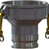 DA-AL-4030 By Campbell Fittings | Standard Cam & Groove | Jump Size Reducer | 4" Coupler X 3" Adapter | Straight | Aluminum
