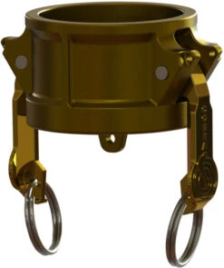 DC-BR-125 By Campbell Fittings | Standard Cobra Cam & Groove Coupling | Type DC | 1-1/4" Coupler End | Brass