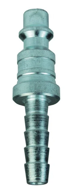 D4S4 By Dixon Valve | Pneumatic Quick Disconnect Coupling | DF-Series | Hose Barb | 1/2" Hose ID X 1/2" Industrial Interchange | Plug | Steel