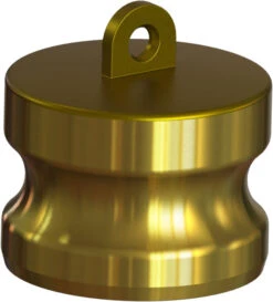 DP-BR-600 By Campbell Fittings | Standard Cobra Cam & Groove Coupling | Type DP | 6" Adapter End | Brass