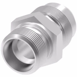 15.147-6-6 Aeroquip By Danfoss | Metric 24° (DIN 3901/3902 S.Rh)/37° Flare Straight Adapter | M14 Male Metric X -06 Male 37° JIC Flare | Steel