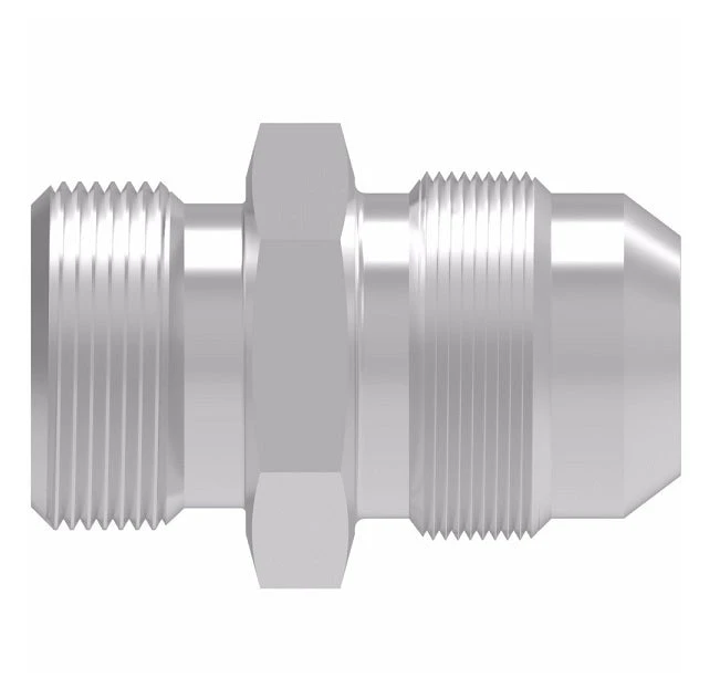 15.147-6-6 Aeroquip By Danfoss | Metric 24° (DIN 3901/3902 S.Rh)/37° Flare Straight Adapter | M14 Male Metric X -06 Male 37° JIC Flare | Steel 2 15.147-6-6 Aeroquip By Danfoss | Metric 24° (DIN 3901/3902 S.Rh)/37° Flare Straight Adapter | M14 Male Metric X -06 Male 37° JIC Flare | Steel - Image 2