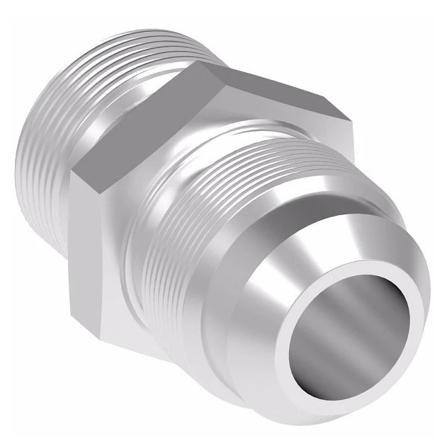 15.147-6-6 Aeroquip By Danfoss | Metric 24° (DIN 3901/3902 S.Rh)/37° Flare Straight Adapter | M14 Male Metric X -06 Male 37° JIC Flare | Steel 3 15.147-6-6 Aeroquip By Danfoss | Metric 24° (DIN 3901/3902 S.Rh)/37° Flare Straight Adapter | M14 Male Metric X -06 Male 37° JIC Flare | Steel - Image 3