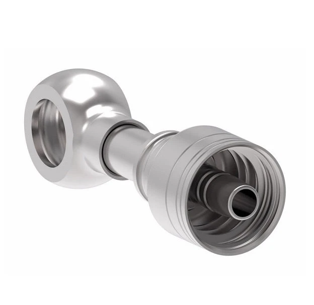 1A10BJ6 Aeroquip By Danfoss | Banjo (BJ) Crimp Fitting | -10 Banjo X -06 Hose Barb | Steel 3 1A10BJ6 Aeroquip By Danfoss | Banjo (BJ) Crimp Fitting | -10 Banjo X -06 Hose Barb | Steel - Image 3