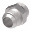 213-202702-6-6 Aeroquip By Danfoss | SAE ORB/37° JIC Flare Adapter | -06 Male SAE O-Ring Boss X -06 Male 37° JIC Flare | Viton O-Ring | Steel