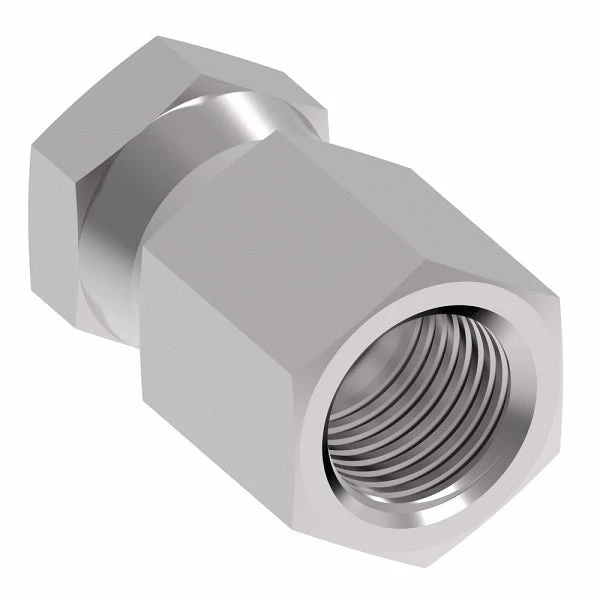2046-4-6S Aeroquip By Danfoss | Internal Pipe Swivel (NPSM)/External Pipe Straight Adapter | -04 Female NPSM X -06 Female NPTF | Steel 3 2046-4-6S Aeroquip By Danfoss | Internal Pipe Swivel (NPSM)/External Pipe Straight Adapter | -04 Female NPSM X -06 Female NPTF | Steel - Image 3
